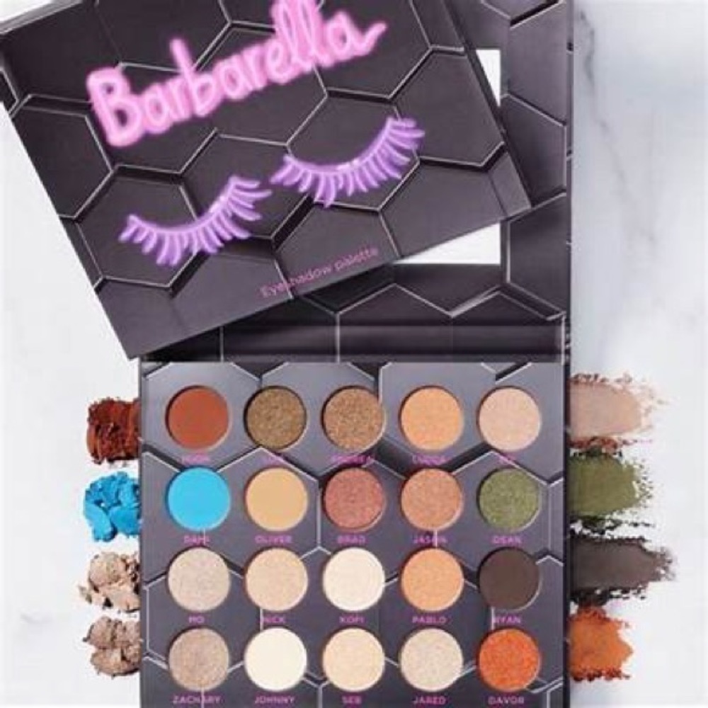 Bee Beauty‎ London Barbarella Eyeshadow Palette 20 Shades Matte Shimmer Glitter